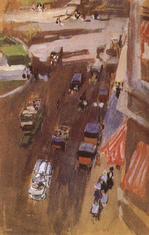 Joaquin Sorolla Avenue, Fifth Avenue, New York oil painting image